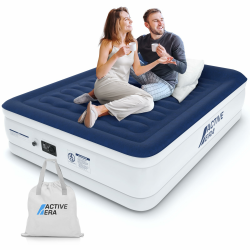 🌟 Active Era Luxus Luftbett 2 Personen: Luftmatratze selbstaufblasend mit elektrischer Pumpe 🛏️ Angebot bei HelloDeals
