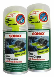 🌟 Super Deal! 2 x SONAX KlimaPowerCleaner Green-Lemmon 100ml 🌿❄️ Angebot bei HelloDeals