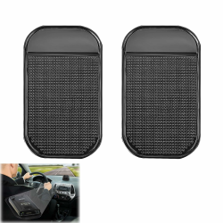 🚗📱 2 Stück Auto Armaturenbrett Anti Rutsch Matten - Praktisch und Vielseitig 🌟 Angebot bei HelloDeals