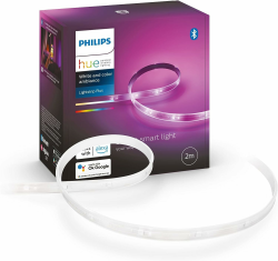 Philips Hue White & Color Ambiance Lightstrip Plus Basis-Set V4 (2m) 🌈💡 Angebot bei HelloDeals