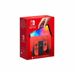 Nintendo Switch (OLED-Modell) - Mario-Edition (rot) 🎮🔴 Angebot bei HelloDeals
