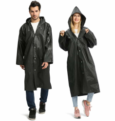 Durchsichtiger Regenmantel für Damen und Herren ☔️🌧️ Angebot bei HelloDeals