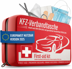 🚑 HELDENWERK KFZ Verbandstasche nach Norm 2025 - Europaweit Nutzbar 🏥 Angebot bei HelloDeals