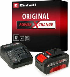 🔋🔌 Original Einhell Starter Kit 4,0 Ah Akku und Ladegerät Power X-Change (Li-Ion, 18 V, 75 min Ladezeit) Angebot bei HelloDeals