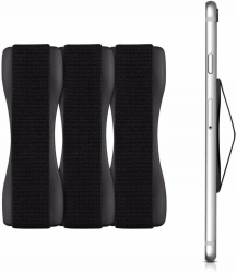 📱🔥 VOARGE 3 Pcs Premium Smartphone Finger Halterung Schwarz - Selbstklebender Handy Griff Angebot bei HelloDeals