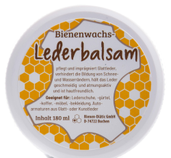 Bienen-Diätic Bienenwachs-Lederbalsam 180 ml - Lederpflege 🐝🧴 Angebot bei HelloDeals