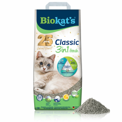 🐱🌿 Biokat's Classic fresh 3in1 mit Frühlings-Duft - Klumpende Katzenstreu 🌿🐱 Angebot bei HelloDeals