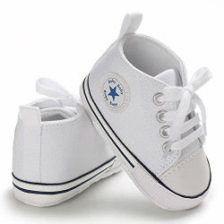 👶👟 Sehfupoye Baby Mädchen Jungen Turnschuhe 0-6 Monate Weiß 👟👶 Angebot bei HelloDeals