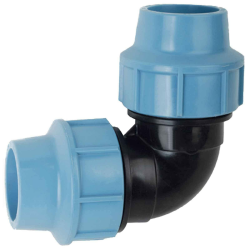 🔧 MegaHaustechnik PP Fitting Klemmverbinder Verschraubung - Winkel 90° für PE Rohr-Außendurchmesser 25mm Angebot bei HelloDeals