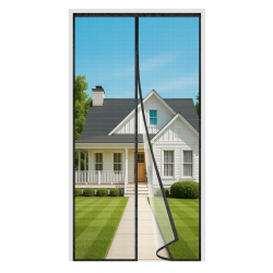 🪰🚪 Fliegengitter Balkontür Magnet 85x200cm - Insektenschutz Balkontür Angebot bei HelloDeals
