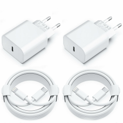 📱 iPhone Ladekabel Ladegerät 25W Schnellladegerät Original Apple MFi Zertifiziert Angebot bei HelloDeals