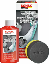 🚗 SONAX Cabrioverdeck+Textil-Imprägnierung (250 ml) - Farbauffrischung und Schutz! Angebot bei HelloDeals
