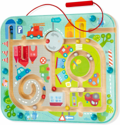 🌟 HABA Magnetspiel Stadtlabyrinth für Kinder ab 2 Jahren 🚦🚗 Angebot bei HelloDeals