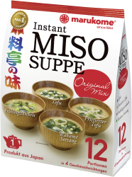 🍲 MARUKOME Dunkelrote Misopaste (Puro Yo Aka) für Suppe, 224,55 g Bonito 224 g (1er Pack) - Sonderangebot! Angebot bei HelloDeals