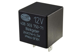 🚘🔌 HELLA 4DB 003 750-711 Blinkgeber - 12V - 3-polig - gesteckt 🛠️ elektronisch Single Angebot bei HelloDeals