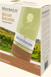 🍇🍷 Maybach Pinot Blanc Weißer Burgunder trocken Bag-in-Box (1x3l) 3 l (1er Pack) 🍷🍇 Angebot bei HelloDeals