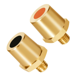 🔋 Litorange Messing-Batteriepoladapter Paar, M8-Außengewinde Batteriepol 🚗 Angebot bei HelloDeals