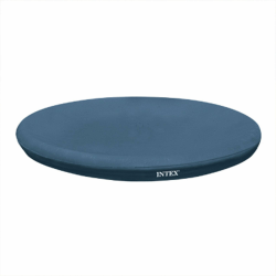 🏊‍♂️⛱️ Intex Easy Set Pool Cover - Poolabdeckplane - Ø 305 cm - Dunkelblau Angebot bei HelloDeals