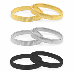 Ärmelhalter Hemdärmel-Armstrümpfe - Silber, Gold, Schwarz - Hohe Qualität und Vielseitig Angebot bei HelloDeals