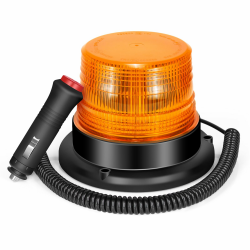 🚨 Dinfu LED Rundumleuchte Gelb Warnleuchte Magnet Orange LED für Auto LKW 12V Warnlicht Blinkleuchte Strobe Beacon Light 🚨 Angebot bei HelloDeals