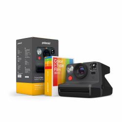 📸 Polaroid Everything Box Now Gen 2 Sofortbildkamera - Schwarz Schwarz Kamera + Filmpaket 🎞️ Angebot bei HelloDeals