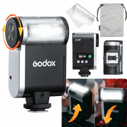 Godox iA32 Mini Blitzlicht 📸 Auto/Manuell Speedlite 🌟 490 Vollleistungsblitze Angebot bei HelloDeals