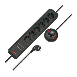 🔌 Brennenstuhl Eco-Line Comfort Switch Steckdosenleiste 6-Fach anthrazit 🔥 Angebot bei HelloDeals