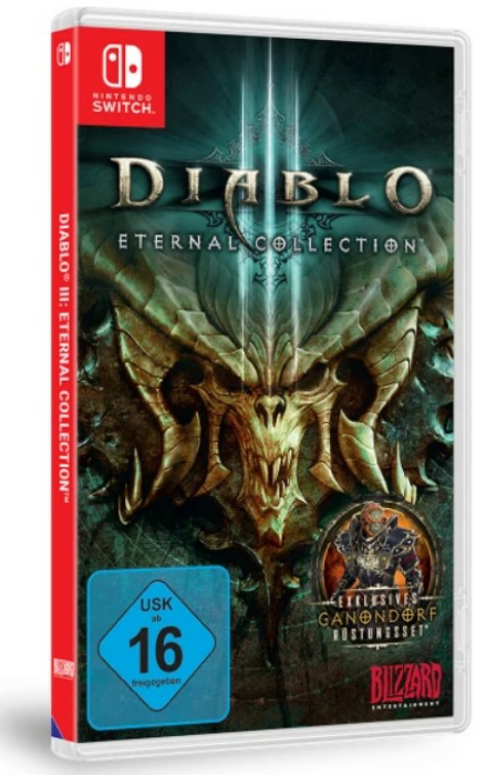 Diablo III Eternal Collection (SWITCH für 23,99 und PS4 und XBOX für 13,99€)
