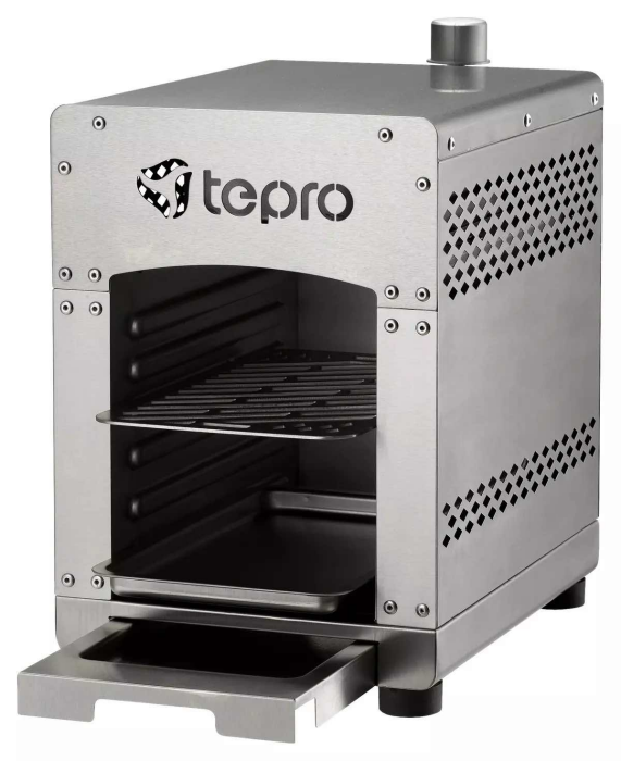 Tepro Gas Oberhitzegrill Toronto Basic Steakgrill Edelstahl