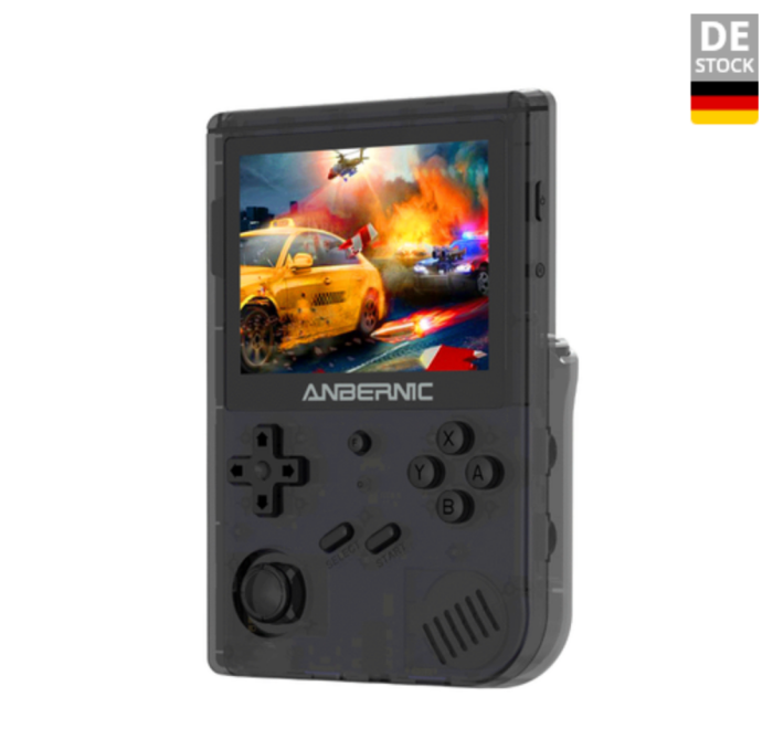 ANBERNIC RG351V 128GB Handheld Game Console, 3.5 Inch 640*480P IPS Screen, 20000 Games