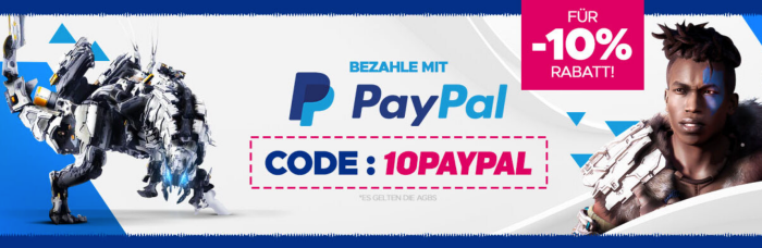 Eneba: 10% Rabatt bei Zahlung mit PayPal