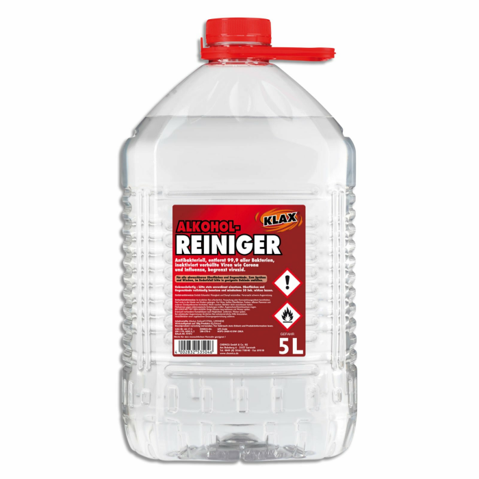 Alkohol-Reiniger - mit Ethanol - 5 Liter