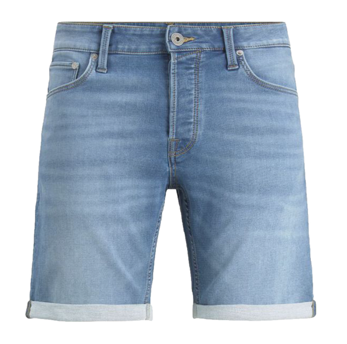 2x JACK & JONES Herren Jeans-Shorts Rick Icon Blau
