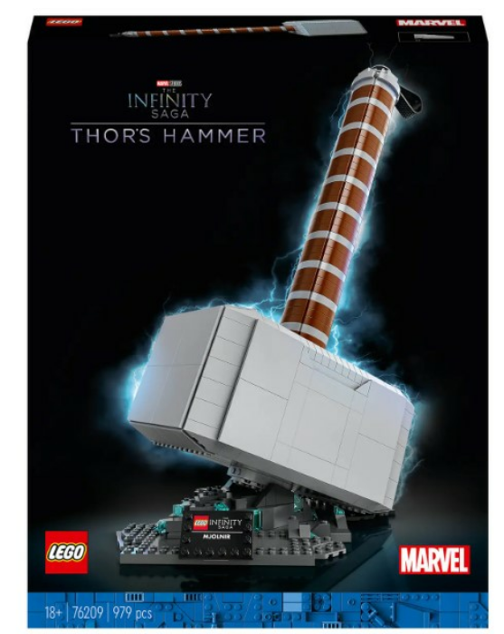 LEGO Marvel Avengers Thor’s Hammer Infinity Saga Set für 99,99€ oder LEGO Ideas: Home Alone McCallisters House Building Set (21330) für 214,99€