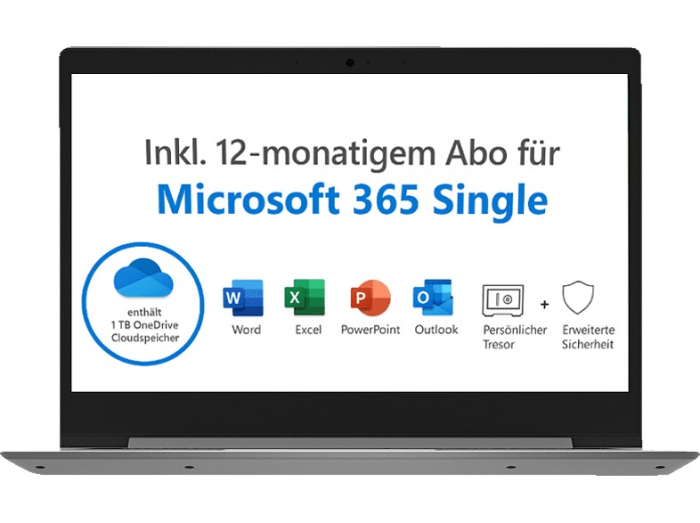 LENOVO IdeaPad 1i, Inkl. 1 Jahr Microsoft 365 Single