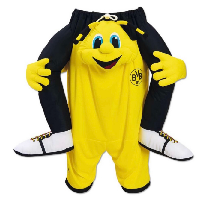 BVB Borussia Dortmund Huckepack Kostüm EMMA für 19,99€ @ BVB