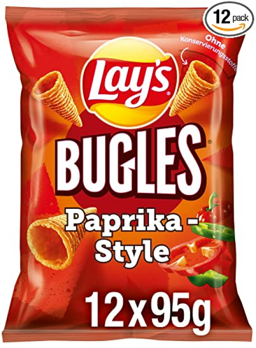 (PRIME) Lay's Bugles Paprika – 12 x 95g