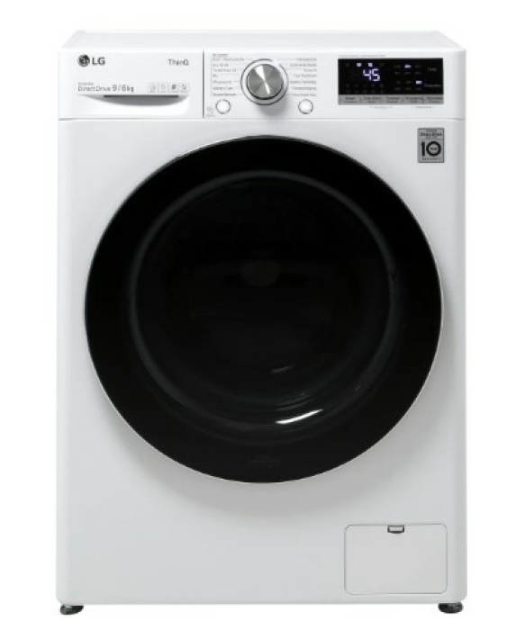 LG V7WD96H1A Waschtrockner 9 kg Waschen / 6 kg Trocknen