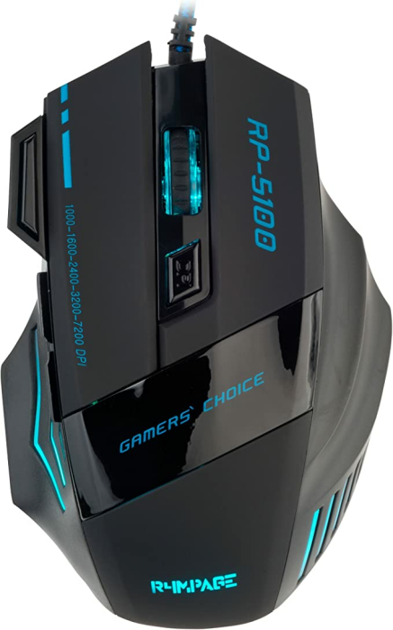 [Prime] R4mpage RP-5100 6 Farbige LED-Gamingmaus