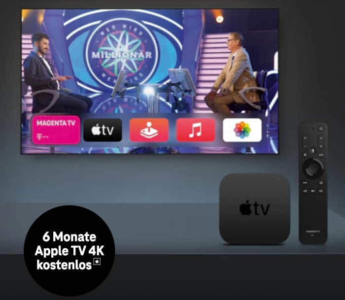 [Nur noch heute] Telekom Kunden: ERLEBE APPLE TV+ 3 MONATE KOSTENLOS