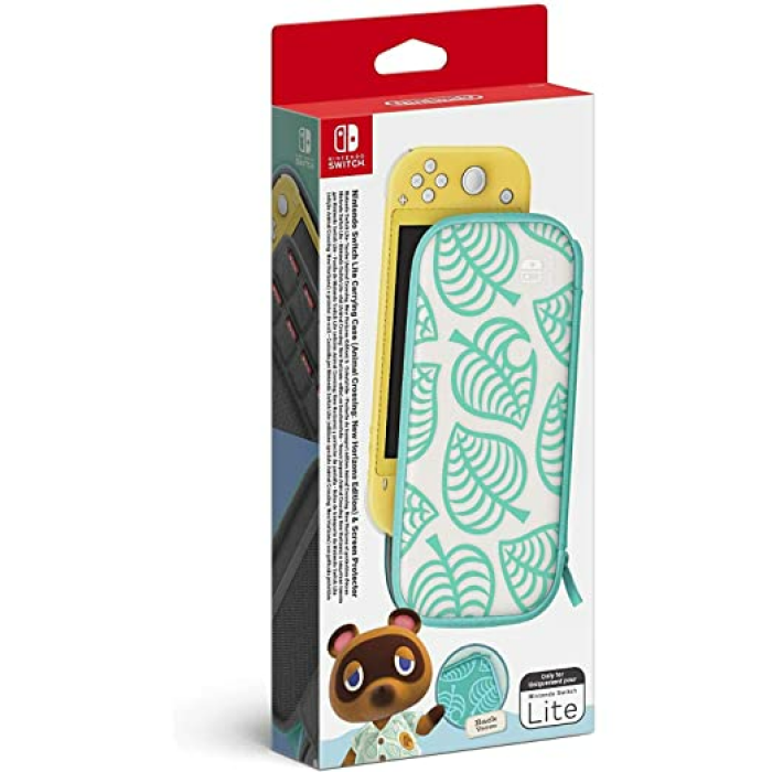 [Prime] Nintendo Switch Lite-Tasche (Animal Crossing: New Horizons-Edition) & -Schutzfolie