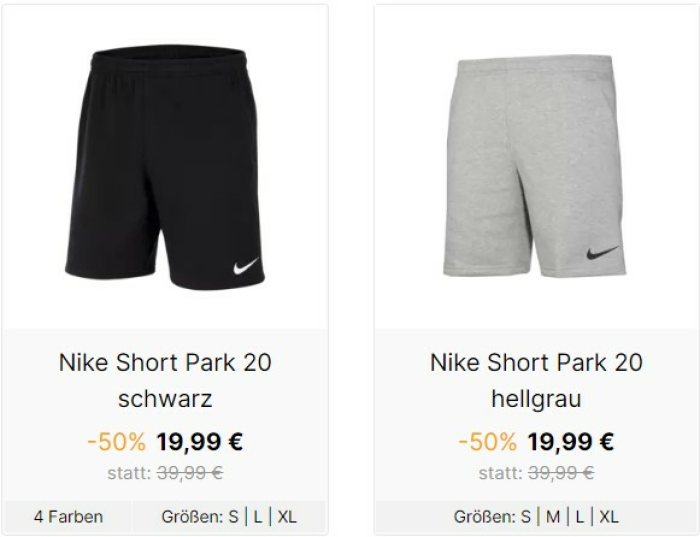 Nike Team Park Shorts