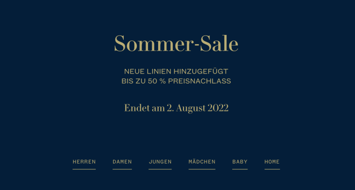 Ralph Lauren: Sommer Sale