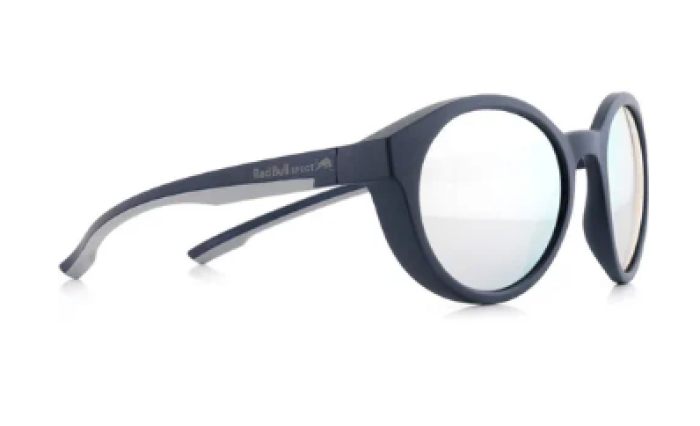 Red Bull Spect Eyewear sonnenbrille Druckknopf rund blau/silber