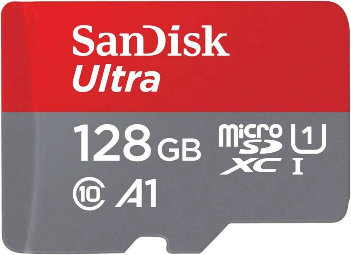 Sandisk microSDXC Ultra A1 (128GB) Speicherkarte + Adapter (Prime/Euronics)
