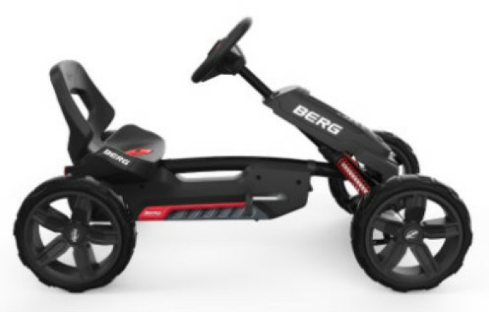 BERG Pedal Go-Kart Reppy Rebel - Black Edition Sondermodell