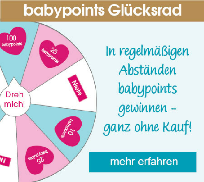 [Nur heute] Babymarkt: Glücksrad drehen und Babypoints erhalten