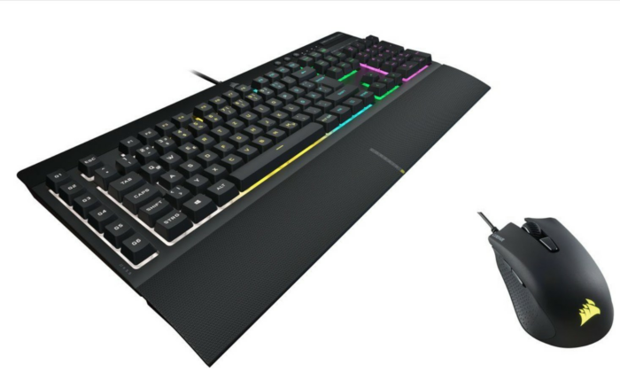 Corsair »K55 RGB PRO QWERTZ+ HARPOON RGB PRO Gaming-Bundle (DE)« Tastatur- und Maus-Set - NUR HEUTE (Otto UP)