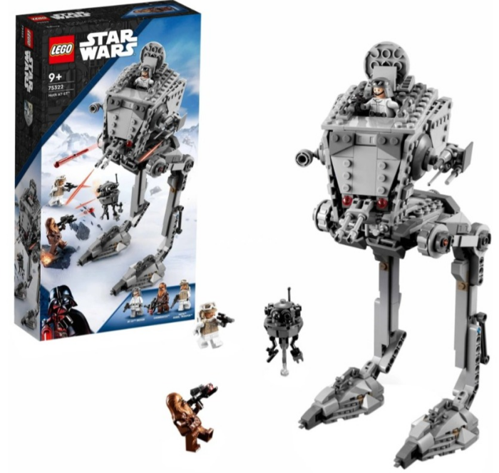 LEGO 75322 Star Wars AT-ST auf Hoth, Konstruktionsspielzeug
