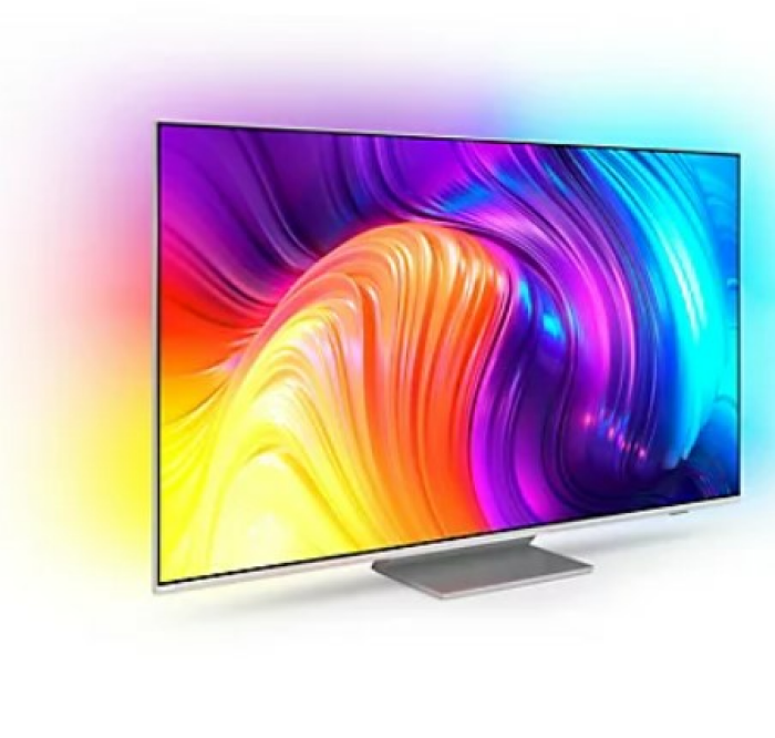 PHILIPS 55"/139cm Smart TV - 3-seitiges Ambilight 4K UHD HDR Dolby Atmos